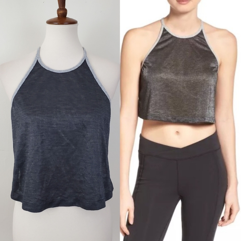 FP Movement Retrograde Shimmery Crop Tank